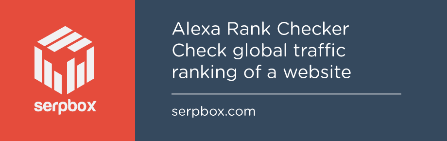 alexa rank checker tool