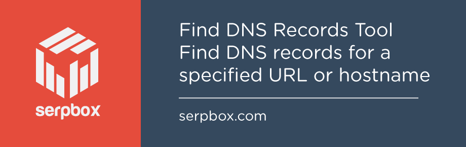 Find DNS Records Tool