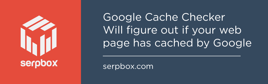 Google Cache Checker 