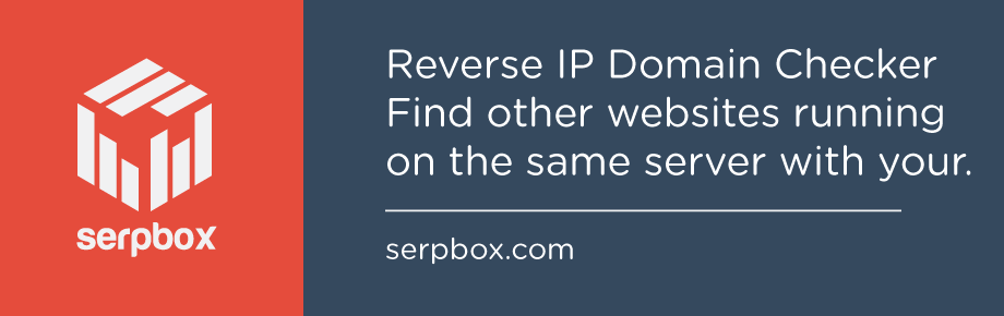 Reverse IP Domain Checker