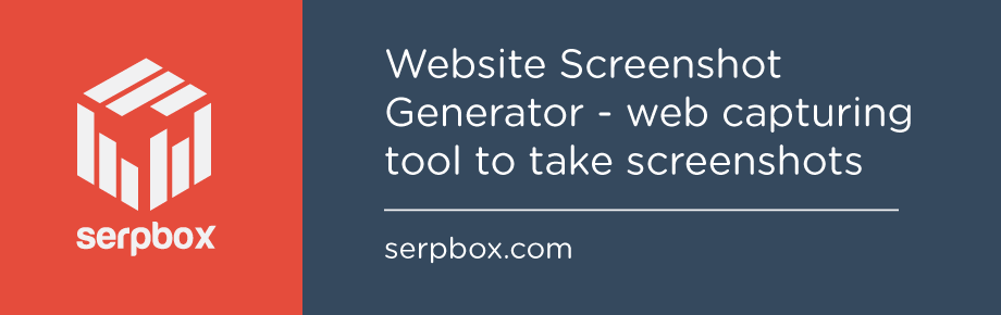 Website Screenshot Generator